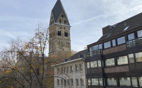 Blick auf die Mittelstraße